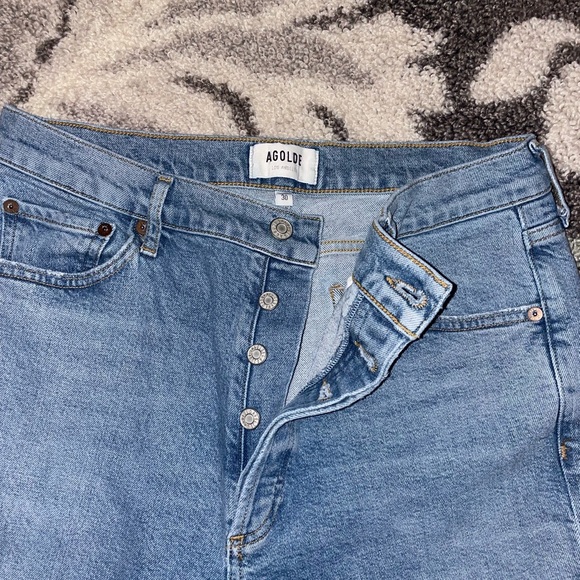 AGOLDE Nico slim fit high rise jeans size 30 - Picture 8 of 10